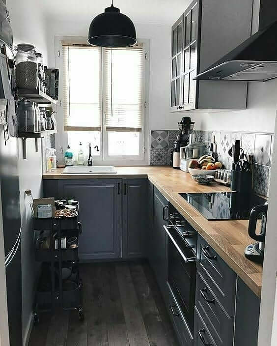 طراحی آشپزخانه های کوچک05